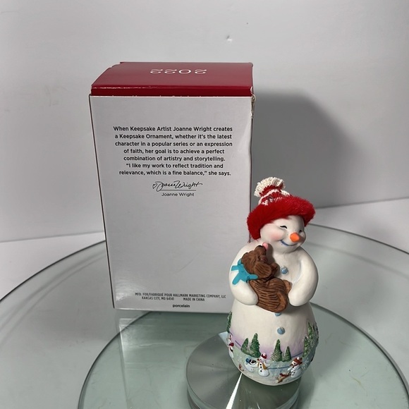 Hallmark Keepsake Snowtop Lodge Special Edition Christmas Tree Puppy Ornament - Picture 8 of 11